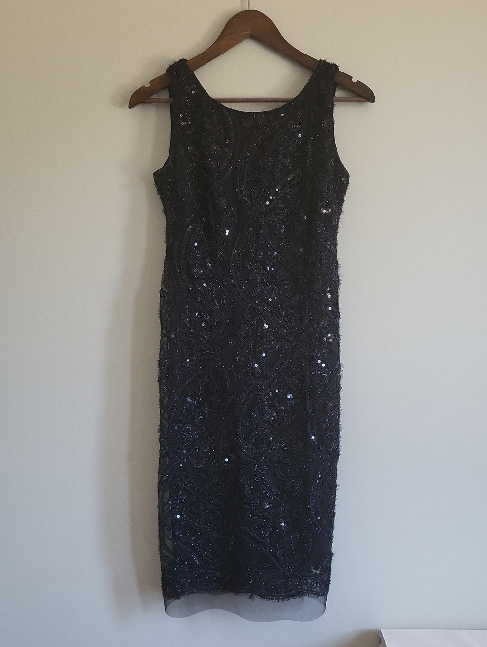 cleo Embellished Sleeveless Midi Dress